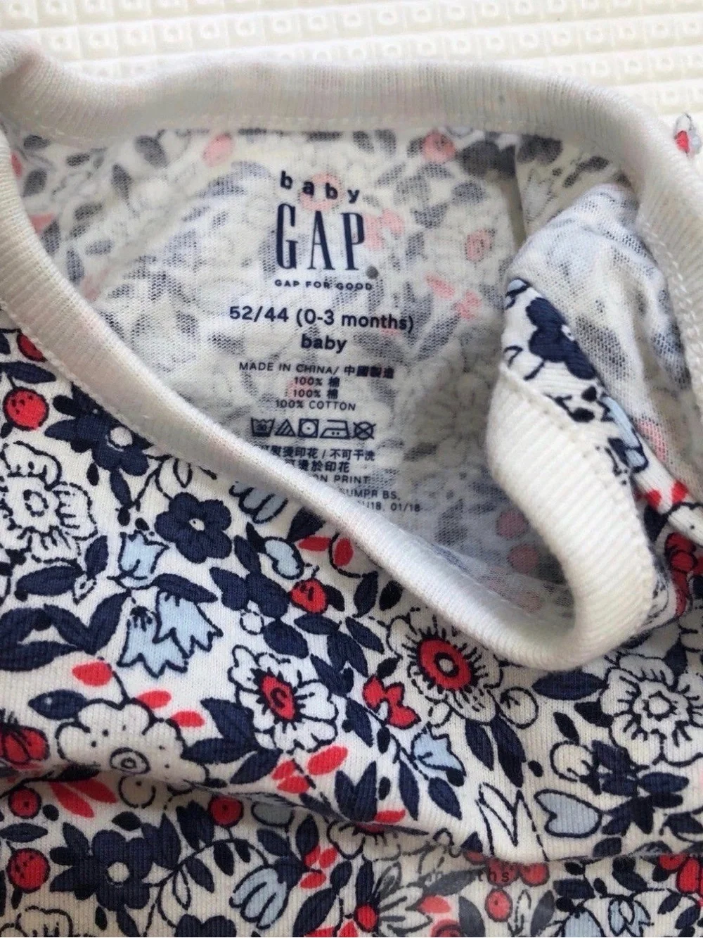 Gap baby girl onesies
